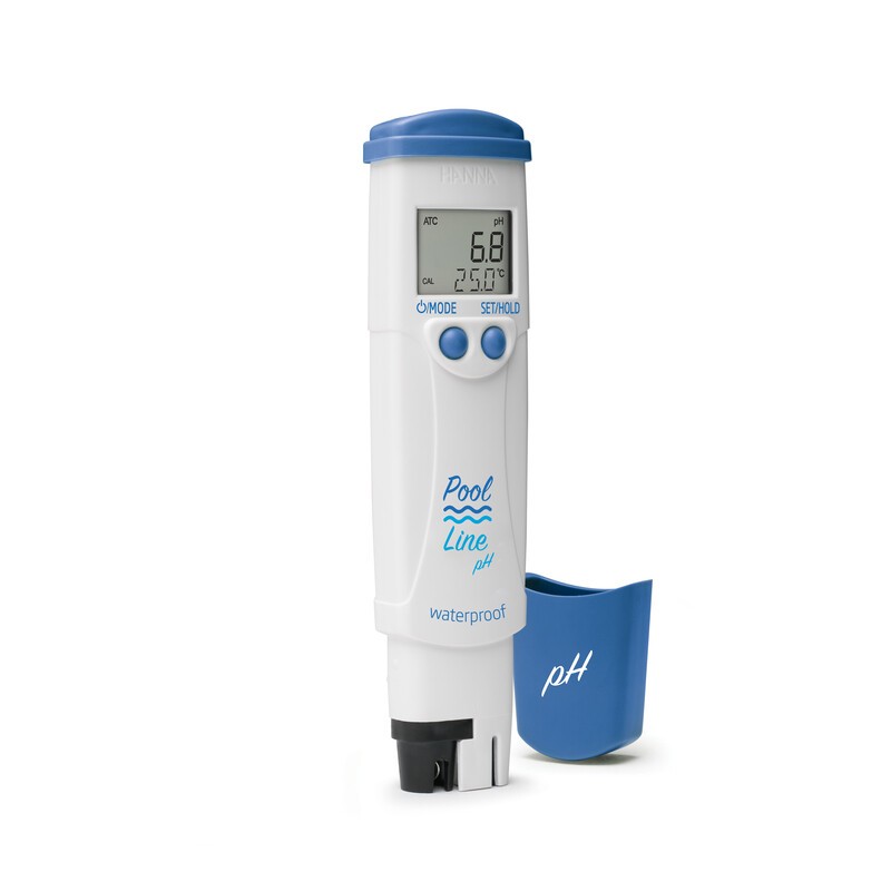 Pool Line Testeur pHep®4 pH / température avec résolution de 0,1 pH - HI981274