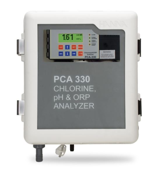 Analyseurs de chlore, de pH, d'ORP et de température PCA330-2